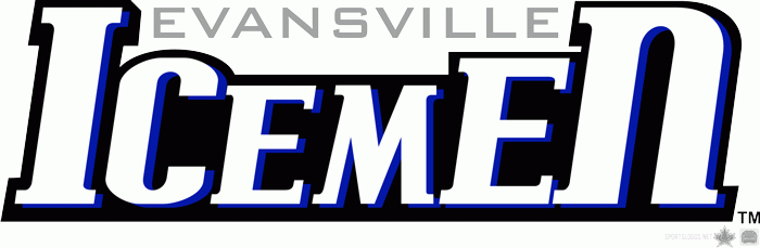 evansville icemen 2012-pres wordmark logo iron on transfers for T-shirts